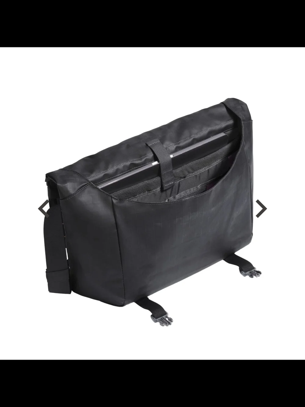 The North Face Voyager Base Camp Messenger Bag In Asphalt Gray/Vibrant Orange